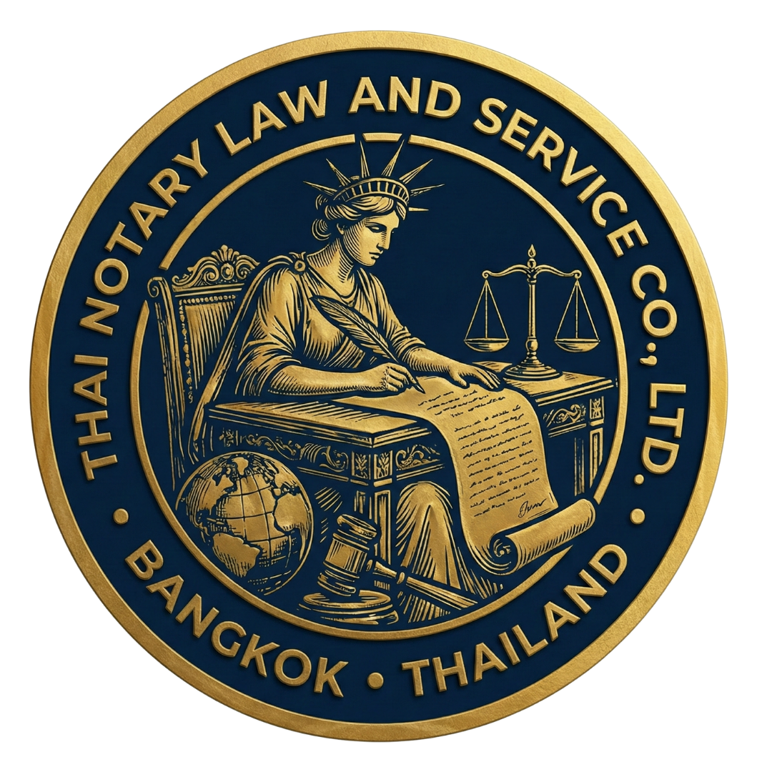 Thai Notary Chonburi — Notary Public ชลบุรี พัทยา ศรีราชา